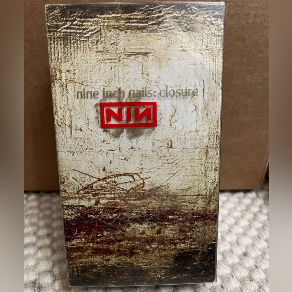 Vintage Nine Inch Nails Closure vhs set (1997). NIN Halo Twelve